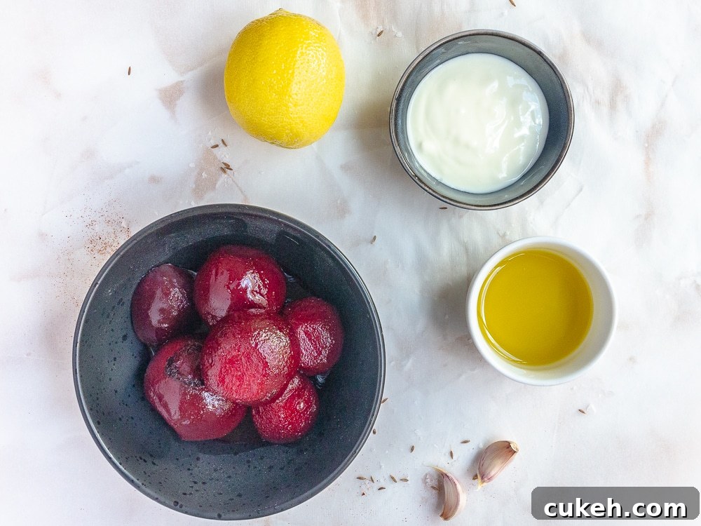 beetroot dip ingredients
