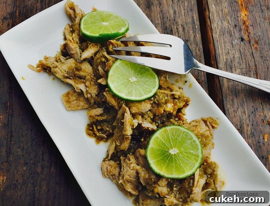 Slow Cooker Salsa Verde Pork