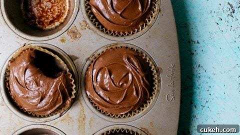 Vegan Chocolate Cupcakes, Small Batch Cupcakes for Two