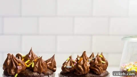 small batch chocolate cupcakes