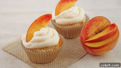 Image for Ginger Peach Cupcakes