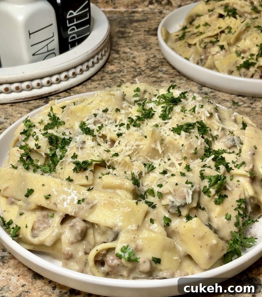 One-Pot Beef Stroganoff