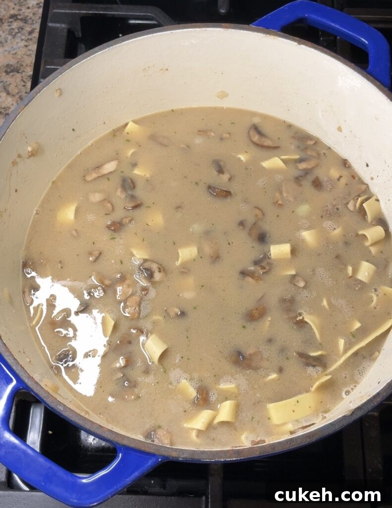 One-Pot Beef Stroganoff