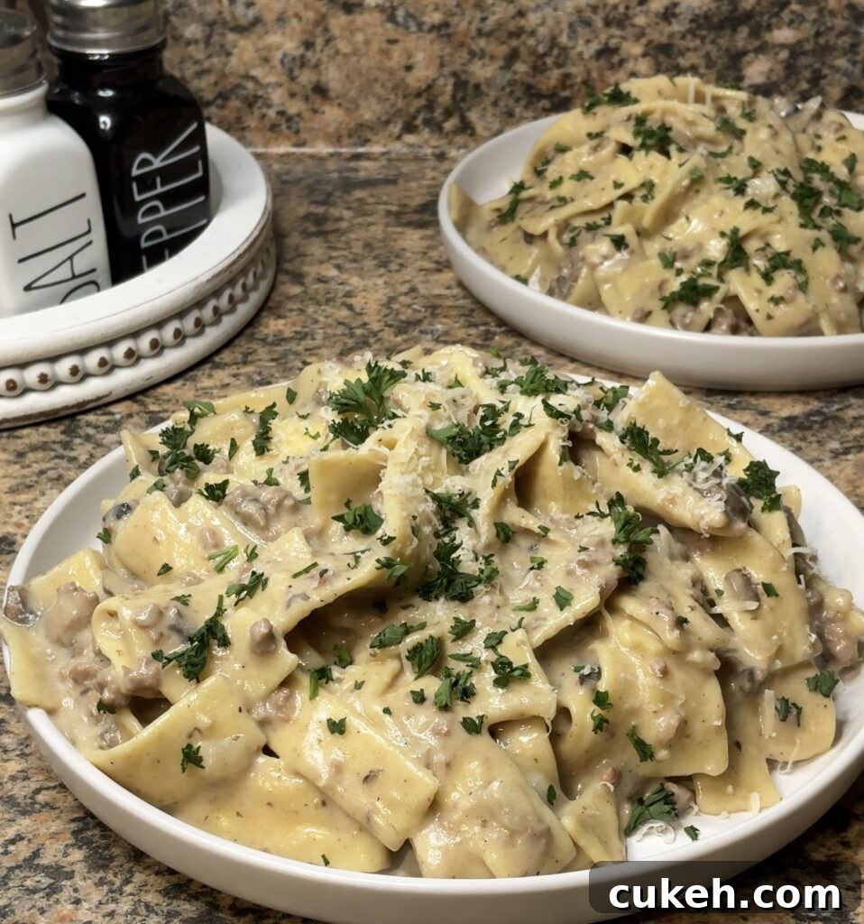 One-Pot Beef Stroganoff