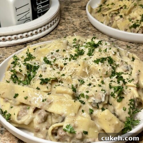 one-pot beef stroganoff