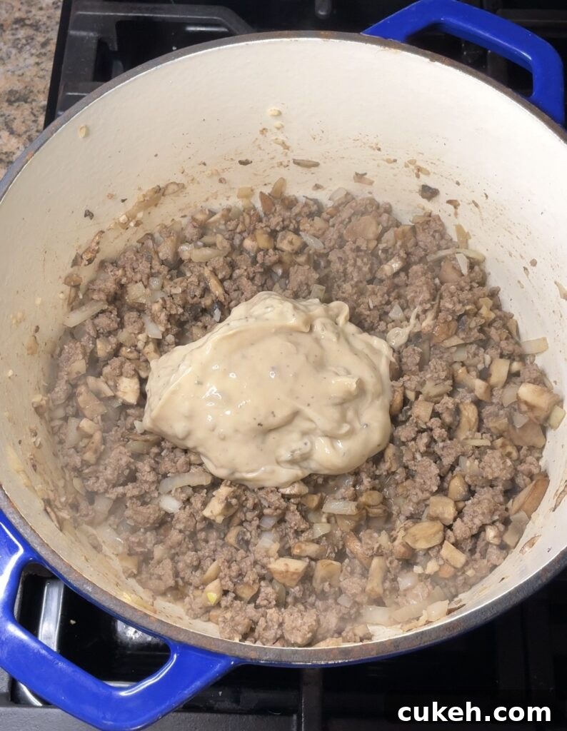 One-Pot Beef Stroganoff