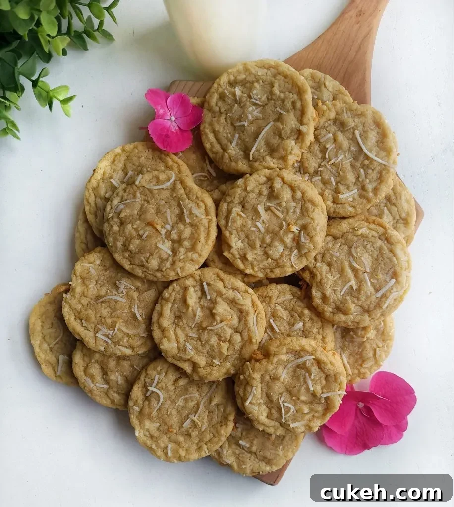chewy coconut cookies
