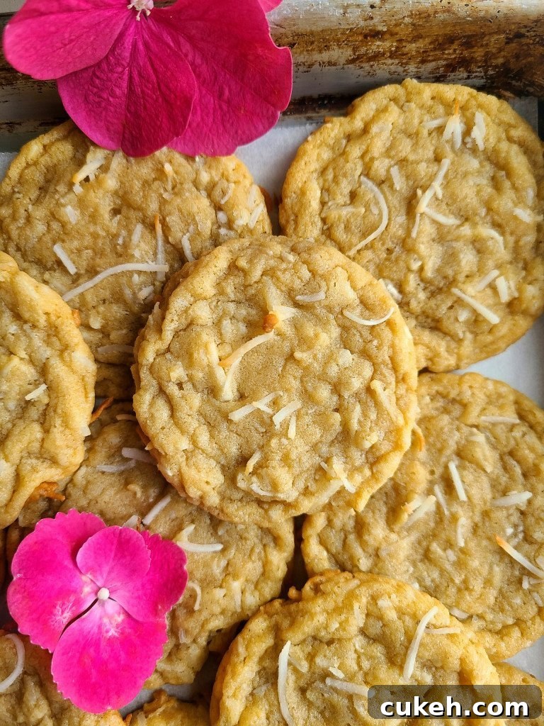 chewy coconut cookies
