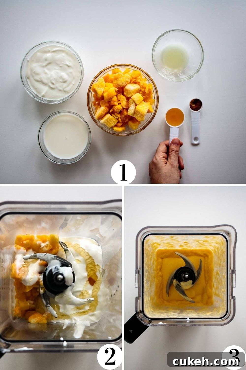 step by step collage of this recipe