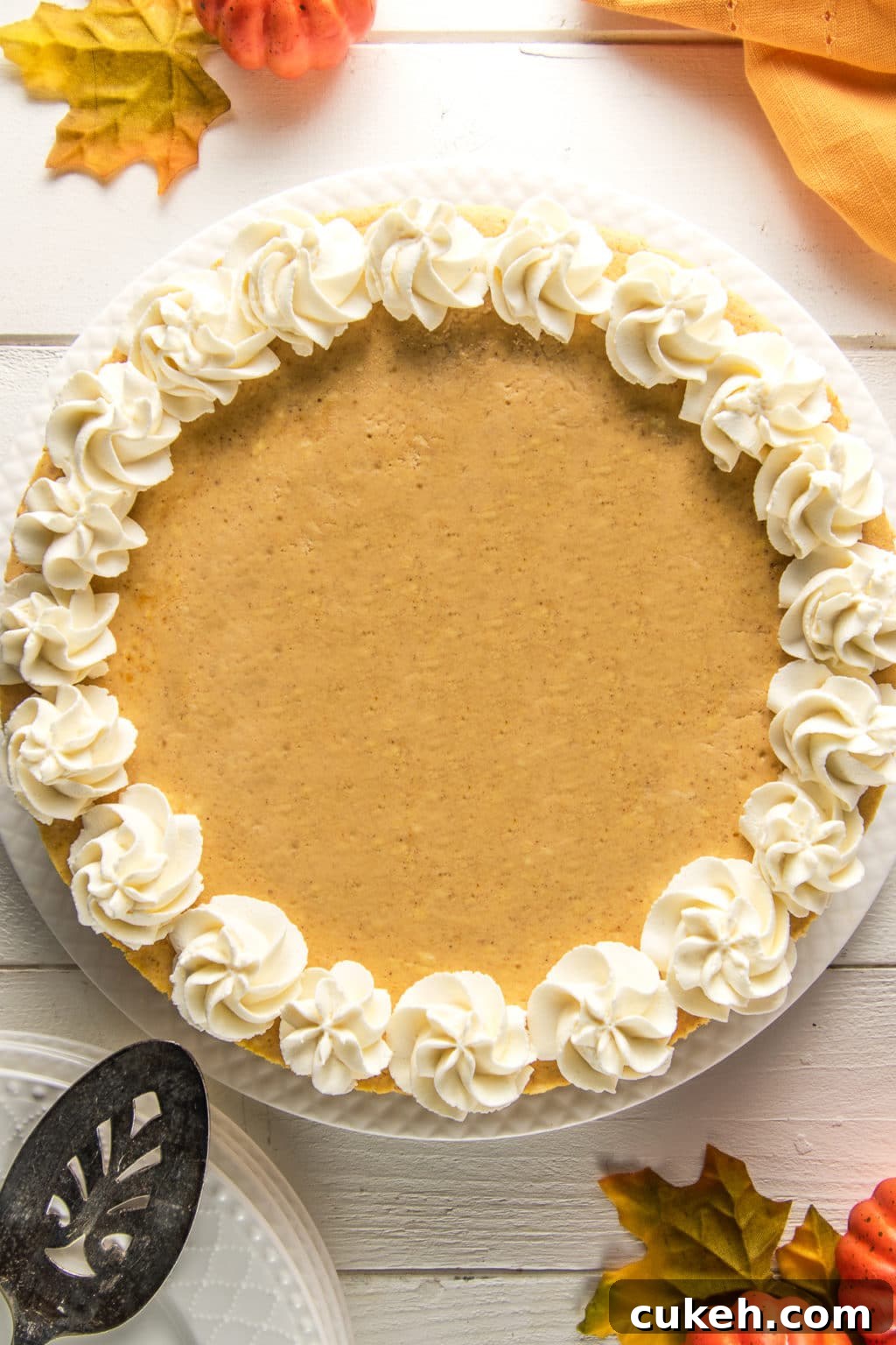 Low-Carb Pumpkin Cheesecake Recipe for Your Holiday Table 6 Cheesecake topped with whipped cream and caramel