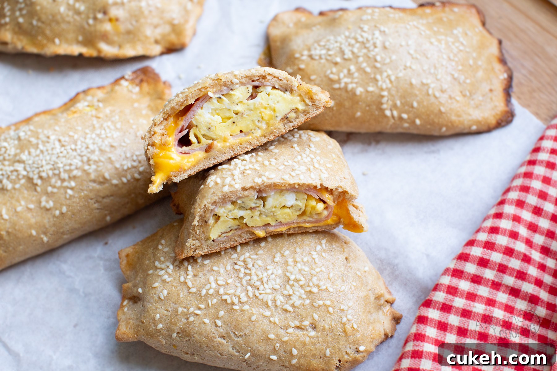 Homemade Breakfast Hot Pockets Made with Fresh-Milled Flour 2 whole wheat breakfast hot pockets