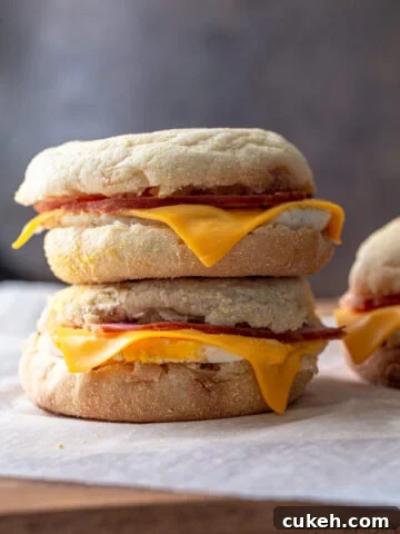 freezer breakfast sandwiches like mcdonalds egg mcmuffin