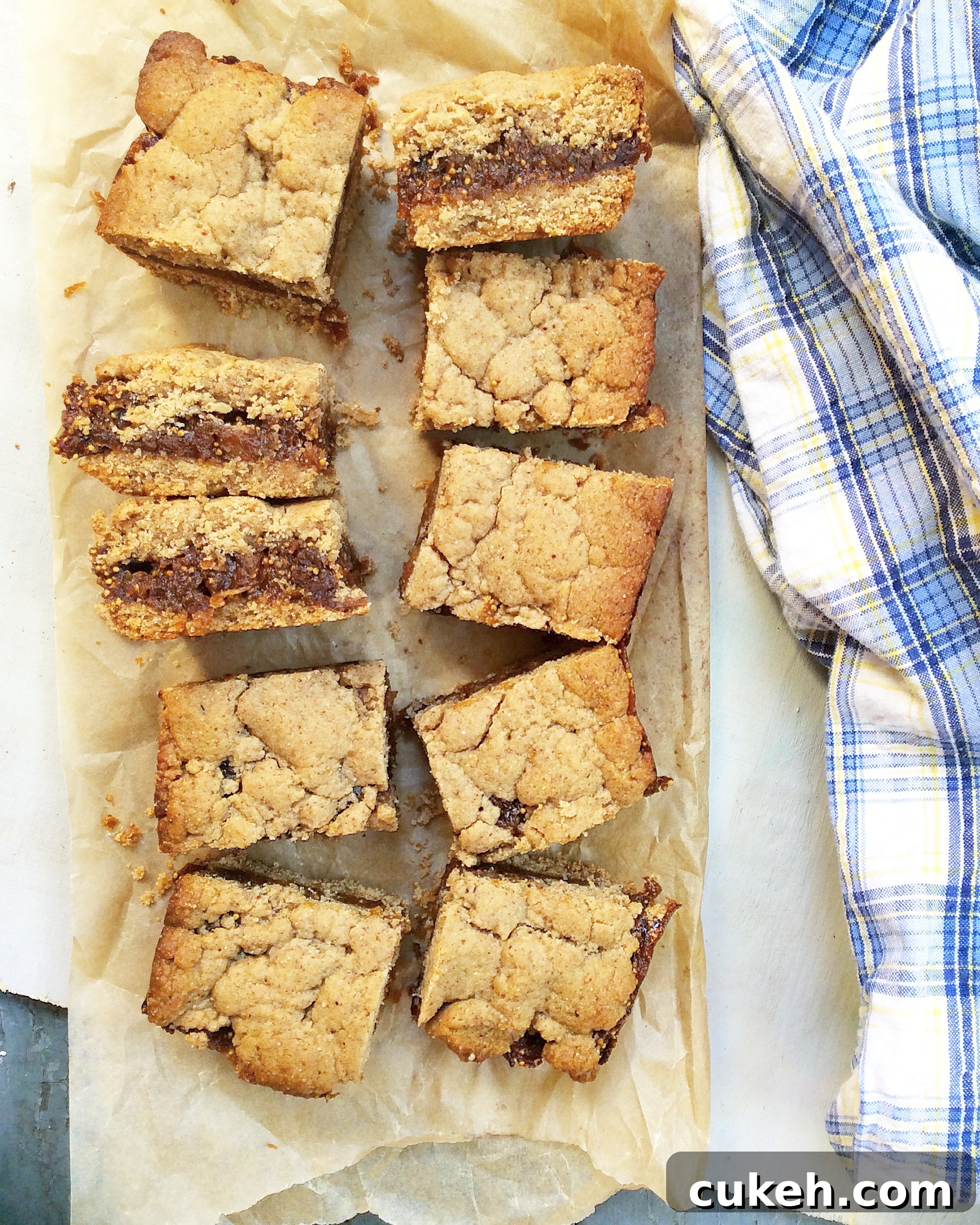 Whole Wheat Fig Bars (Vegan)
