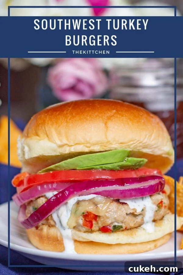 southwest turkey burgers