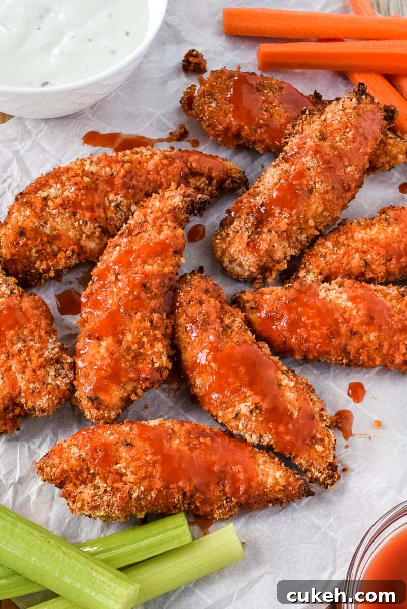 Air Fryer Buffalo Chicken Tenders