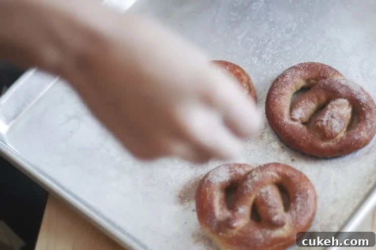 Cinnamon Sugar Soft Pretzels: Fluffy Homemade Recipe 3 Cinnamon sugar on buttery soft pretzels