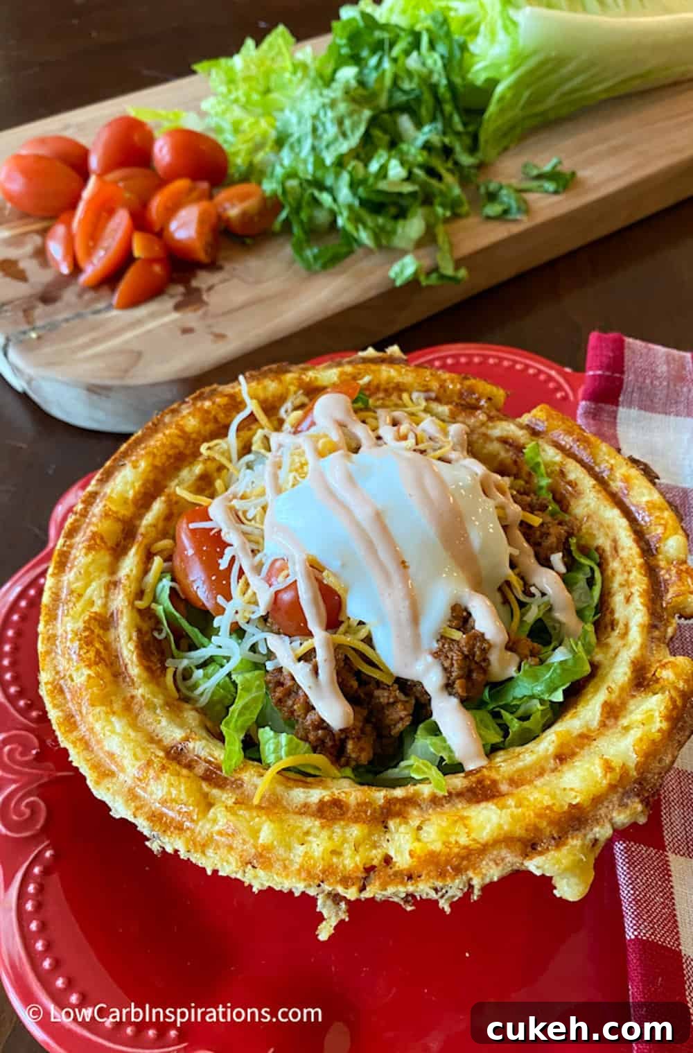 How to Make a Keto Taco Salad Bowl