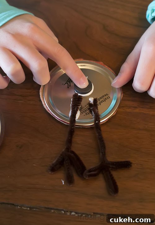 glue the magnet