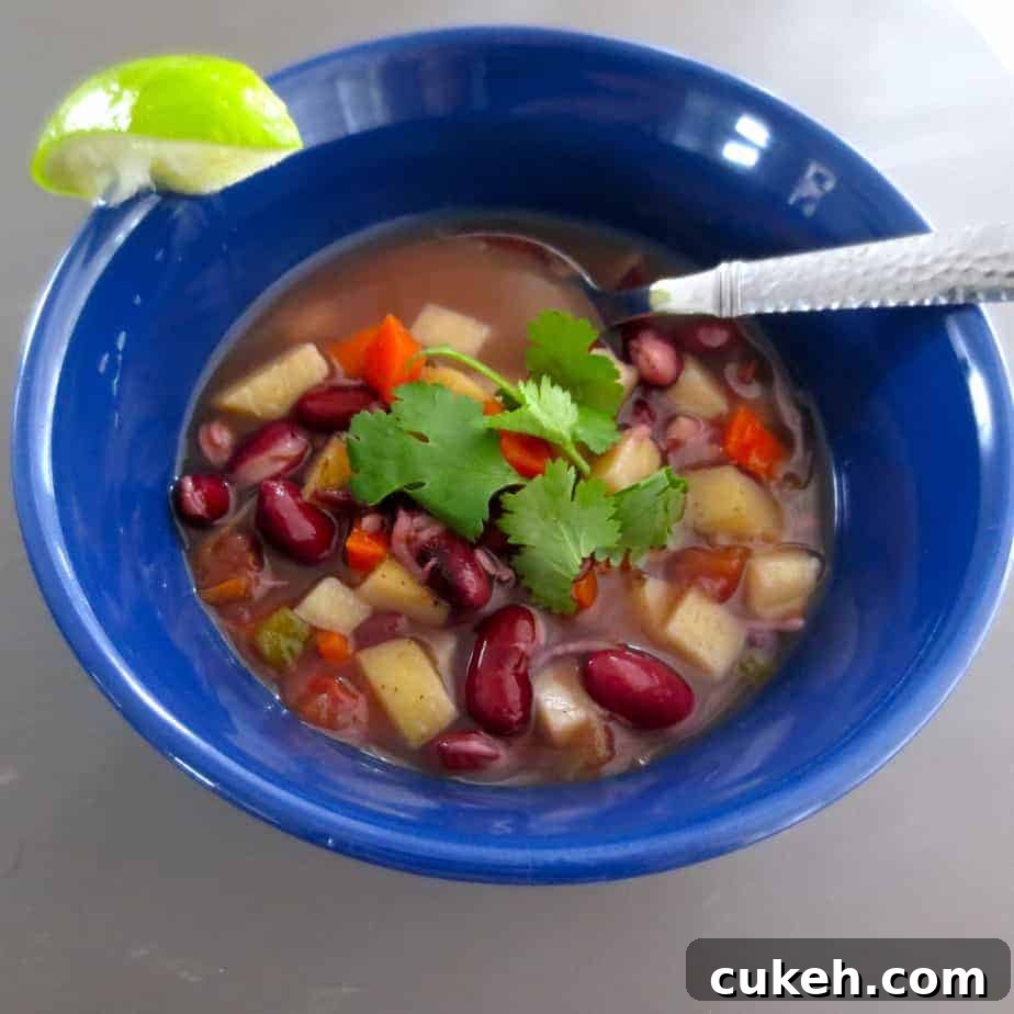 31 Flavor-Packed Low-Sodium Soup Recipes You’ll Love 28 kidney bean lime soup