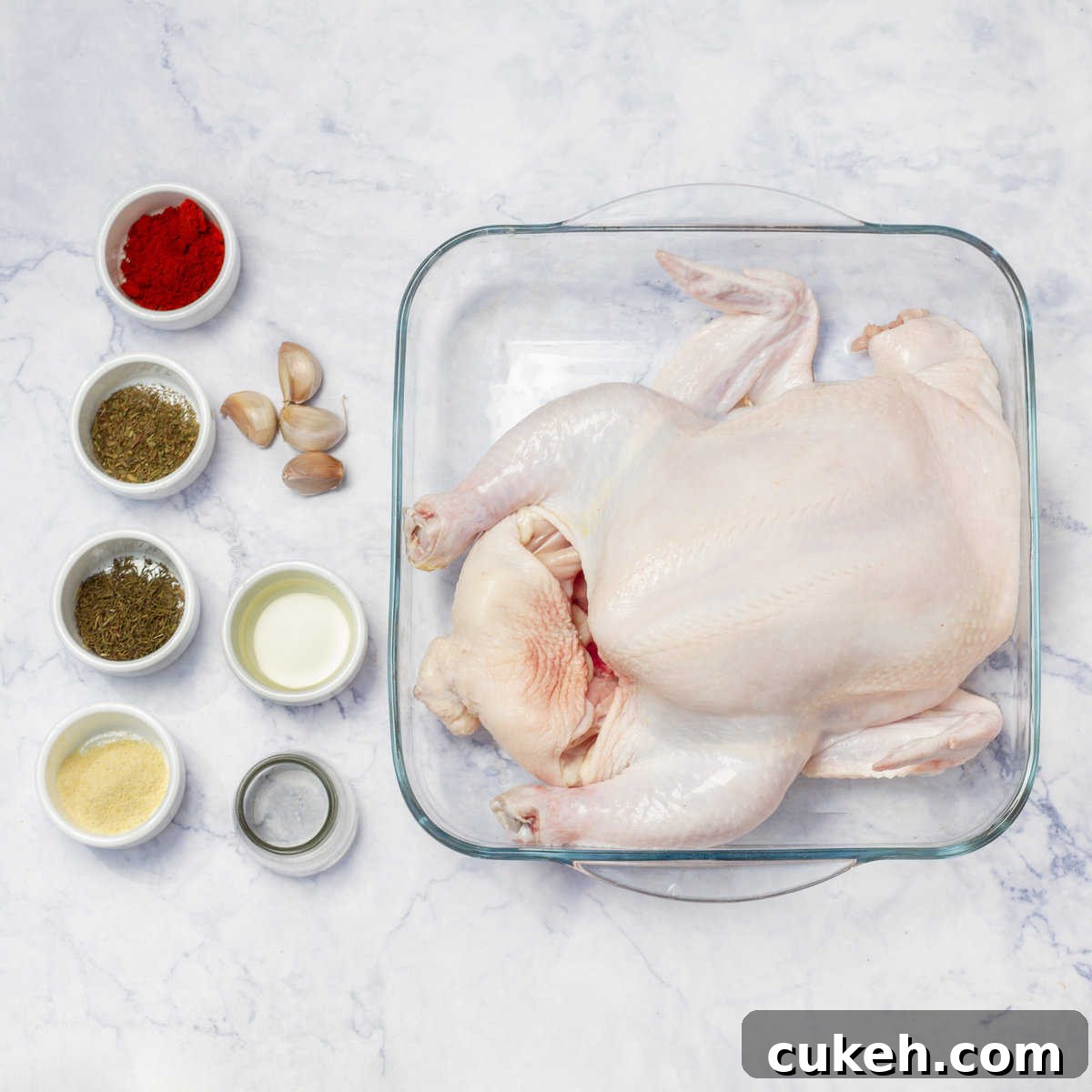 Instant Pot Whole Chicken Ingredients