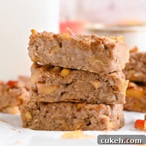 Apple Oatmeal Bars
