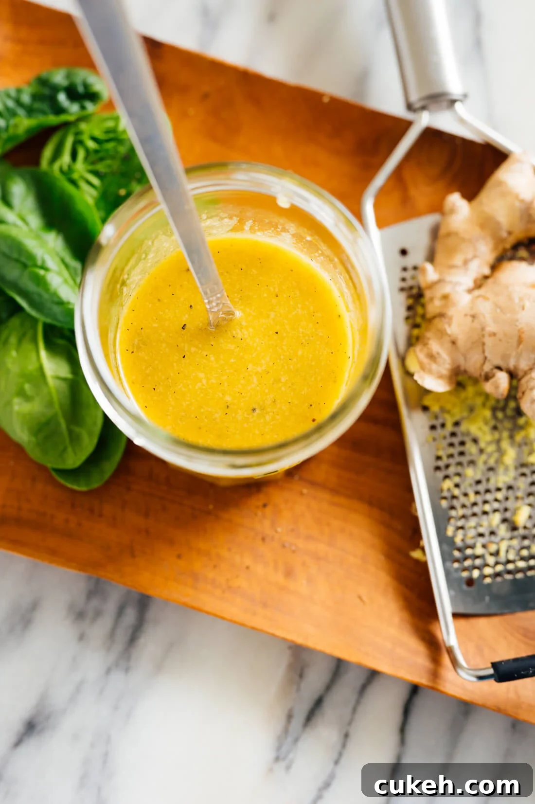 ginger salad dressing recipe