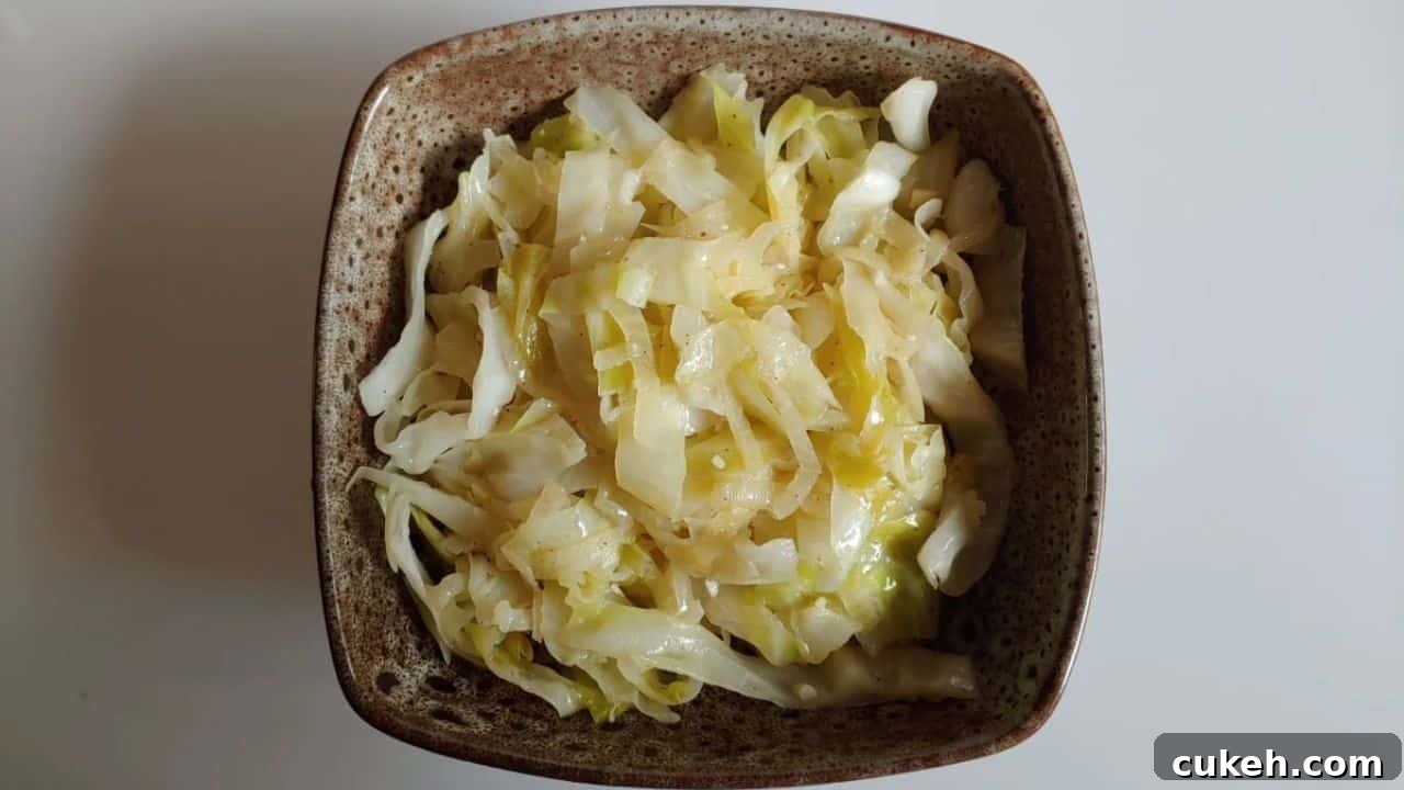 Braised Cabbage & Onions