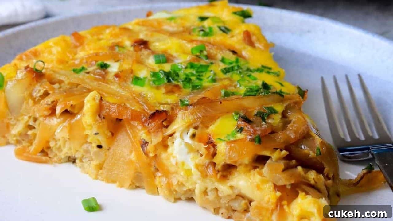 French Onion Frittata