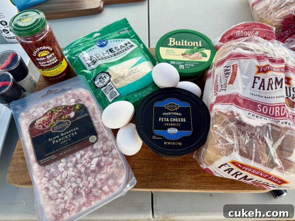 Mediterranean Breakfast Sandwiches on the Blackstone Grill 2 ingredients for Blackstone Mediterranean Breakfast Sandwiches