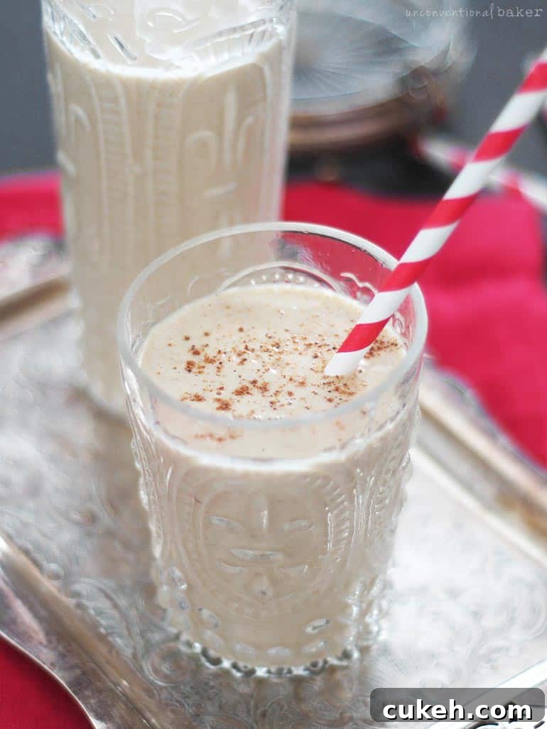 raw vegan eggnog recipe soy-free