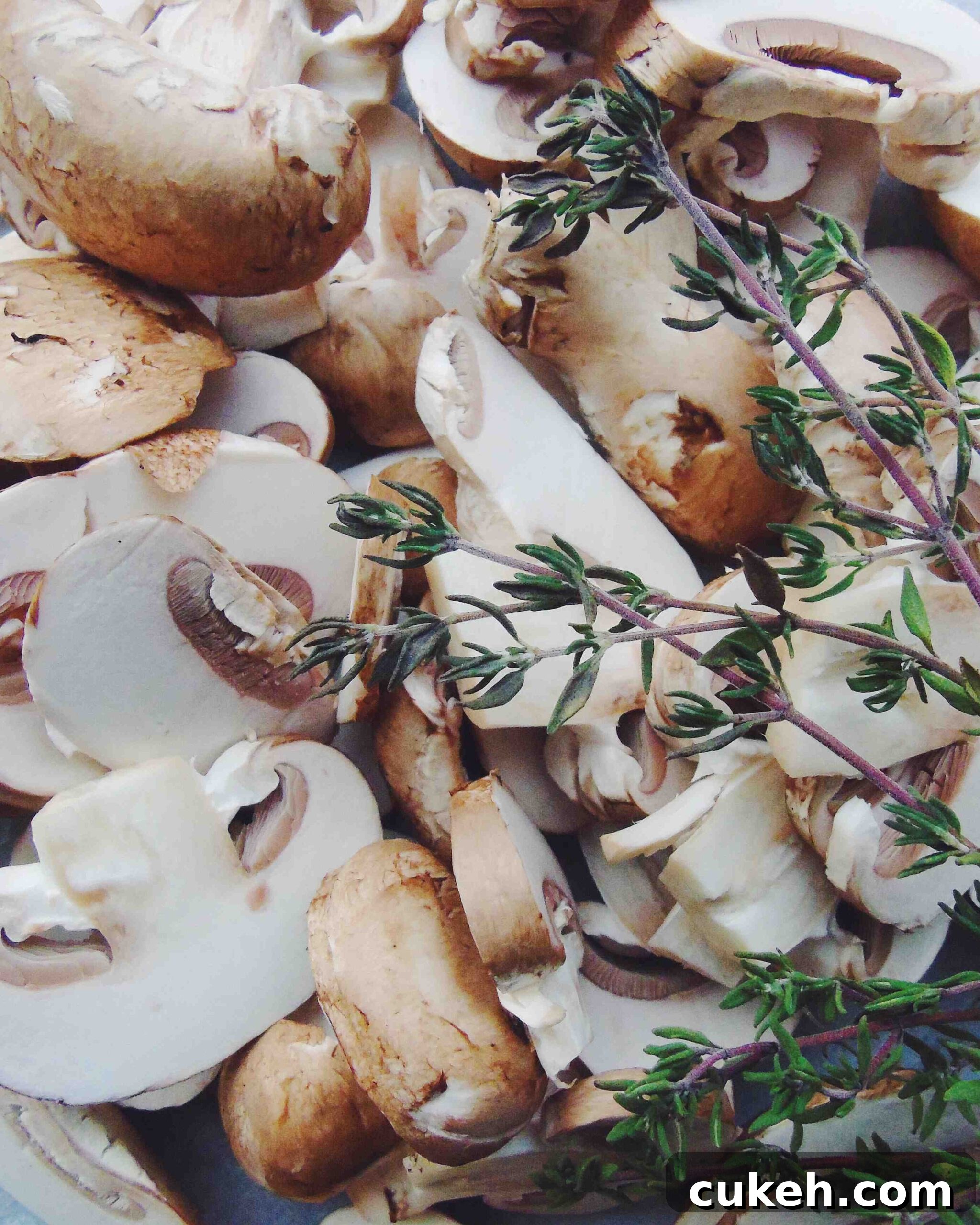 Sautéed mushrooms