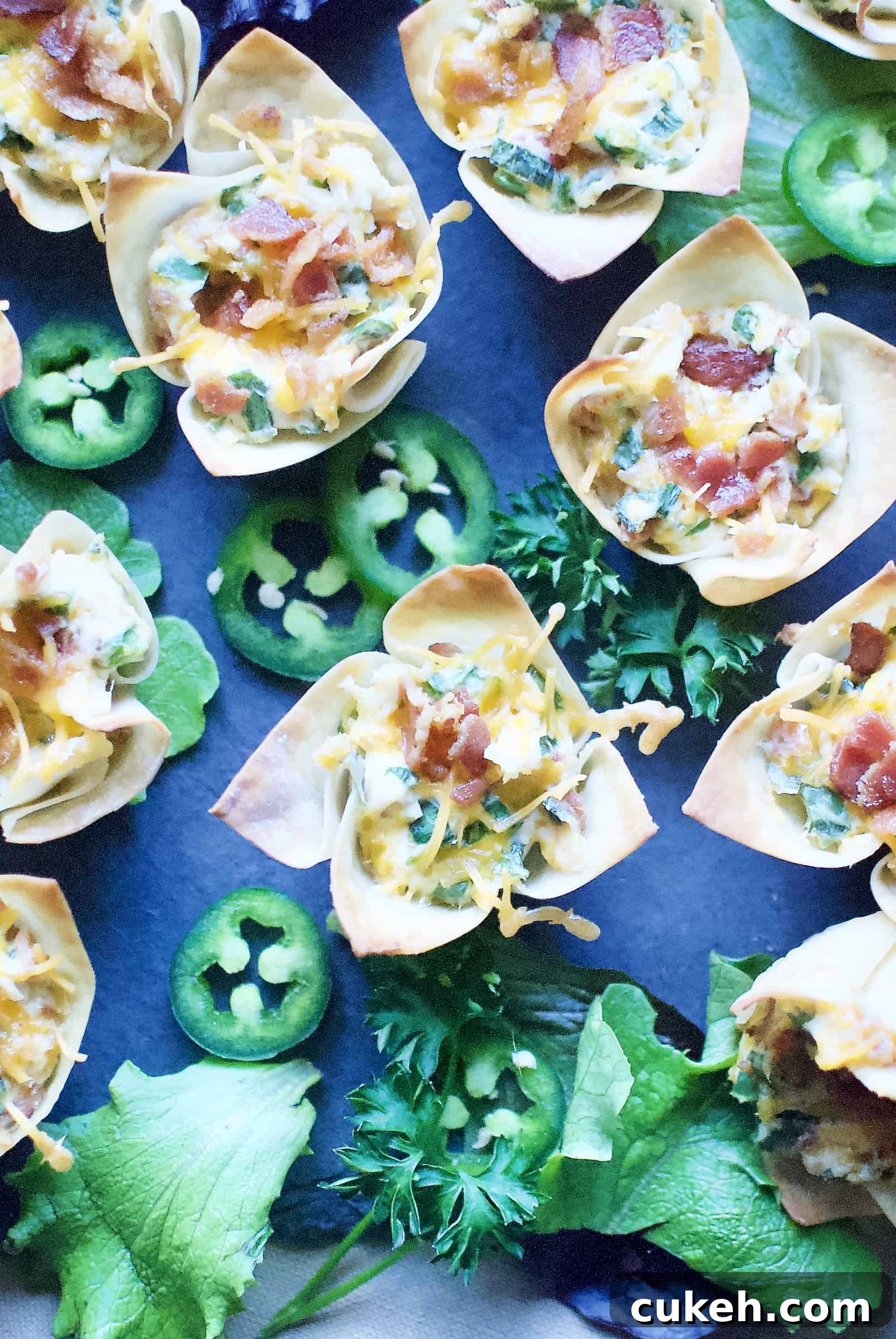 Chicken, Bacon & Cheddar Jalapeño Popper Cups