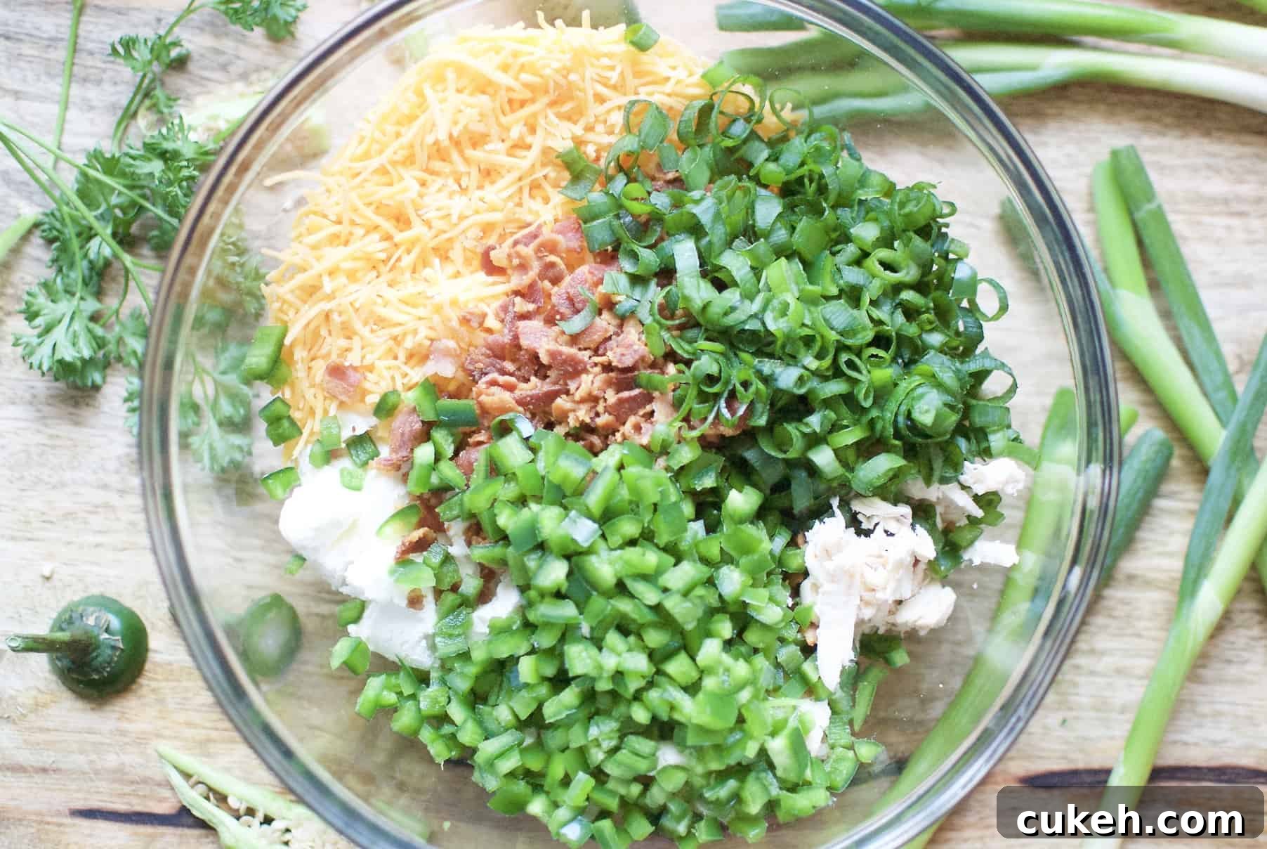 chicken, bacon & cheddar jalepeno popper cups