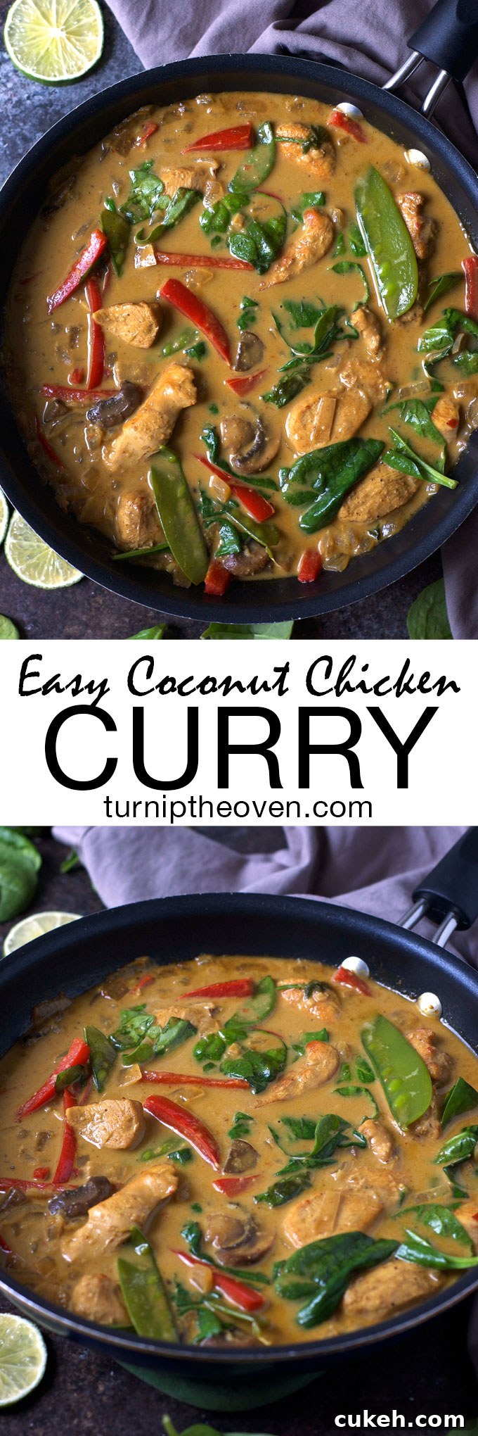 Easy Coconut Chicken Curry with Vegetables