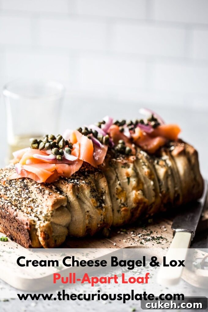 Cream Cheese Bagel & Lox
Pull-Apart Loaf