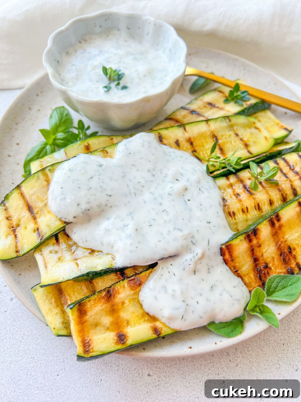 Grilled Zucchini 