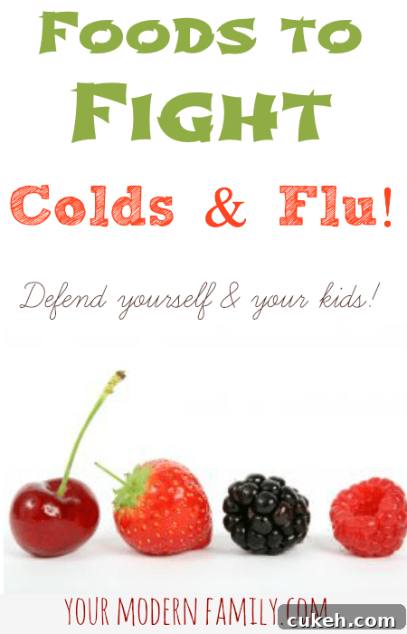 fight colds with food