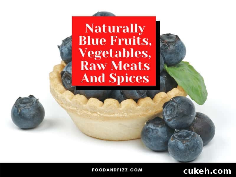 Blue Foods Guide: Fruits, Vegetables, Meats & Spices Explained 2 Naturally Blue Fruits, Vegetables, Raw Meats And Spices