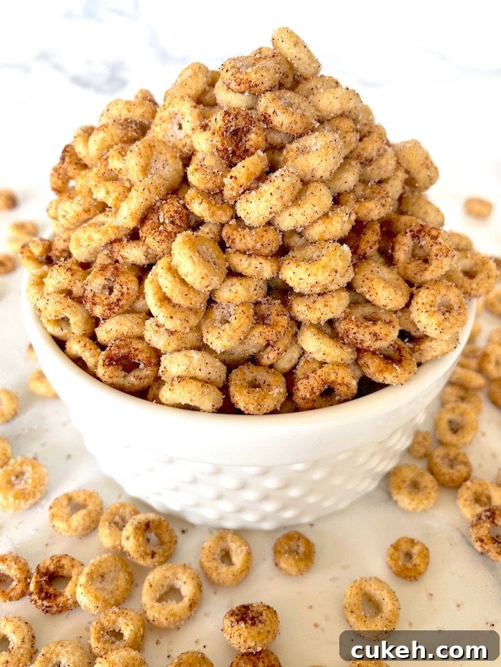 Are you looking for fun and easy snacks to make? You've got to try these hot buttered mini donuts made with Cheerios cereal! Too them with hot butter, sugar, and cinnamon for the best sweet treat you'll ever make. 