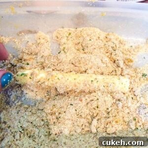 Homemade Mozzarella Sticks Process Shot 4