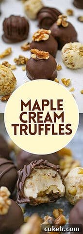 How to Make Homemade Maple Cream Truffles
