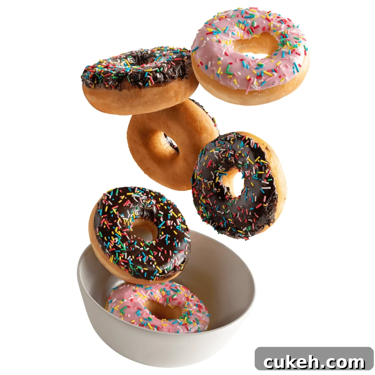 bowl of donuts