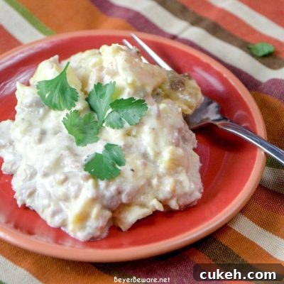 Crock Pot Scrambled Eggs Casserole with Sausage and Green Chilies