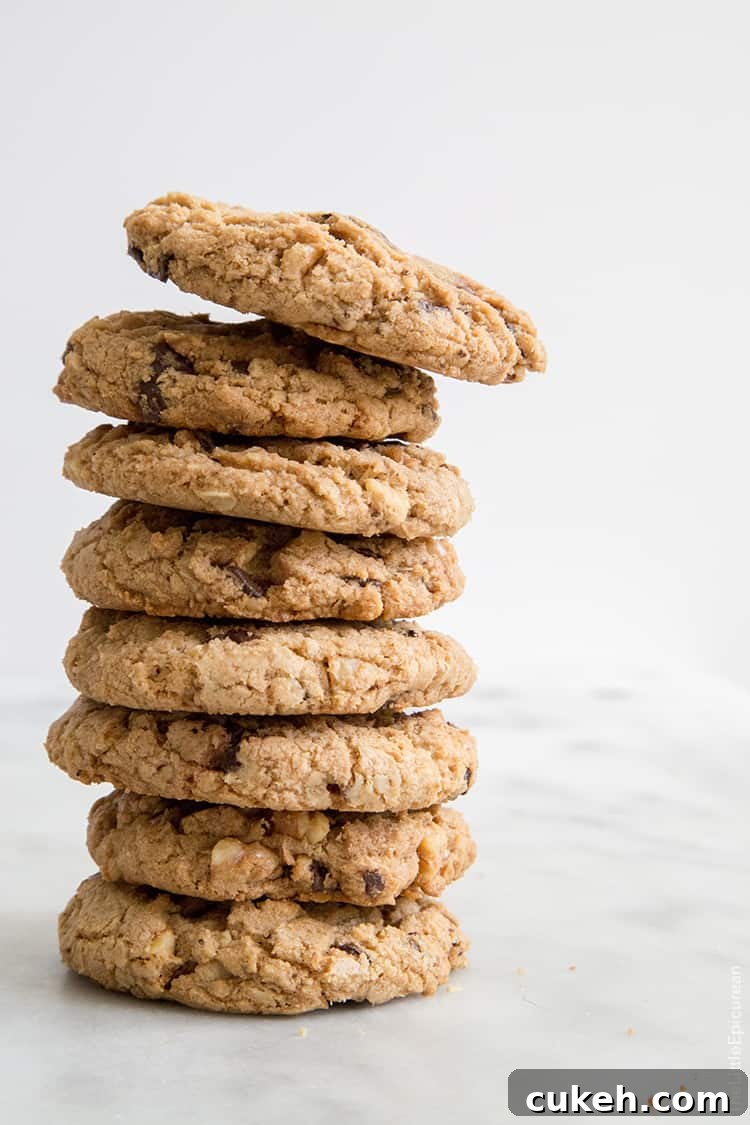 Chocolate Chunk Oatmeal Cookies