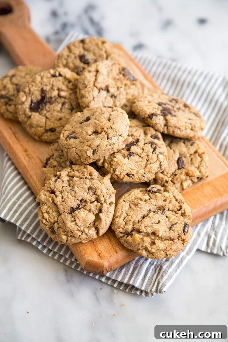 Chocolate Chunk Oatmeal Cookies 