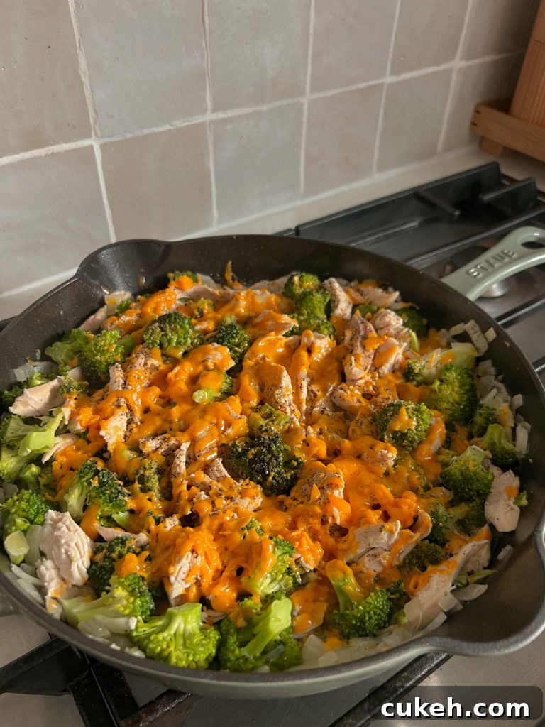 Chicken and Broccoli Skillet with Garlic Butter Sauce 2 img 8567 1