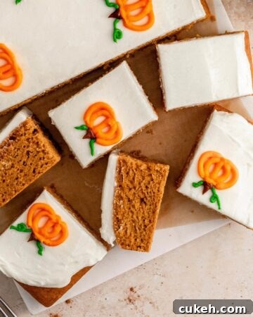 Pumpkin Sheet Cake