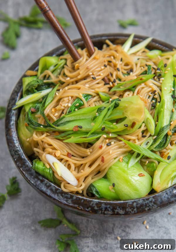 Quick Sesame Ginger Noodles Ready in 15 Minutes 2 15 minute sesame ginger noodles are quick and easy to make!