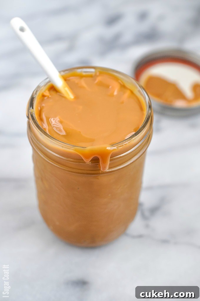 Sous Vide Dulce de Leche is an easy, foolproof way for making the silkiest version of this popular caramel spread that's just as delicious!