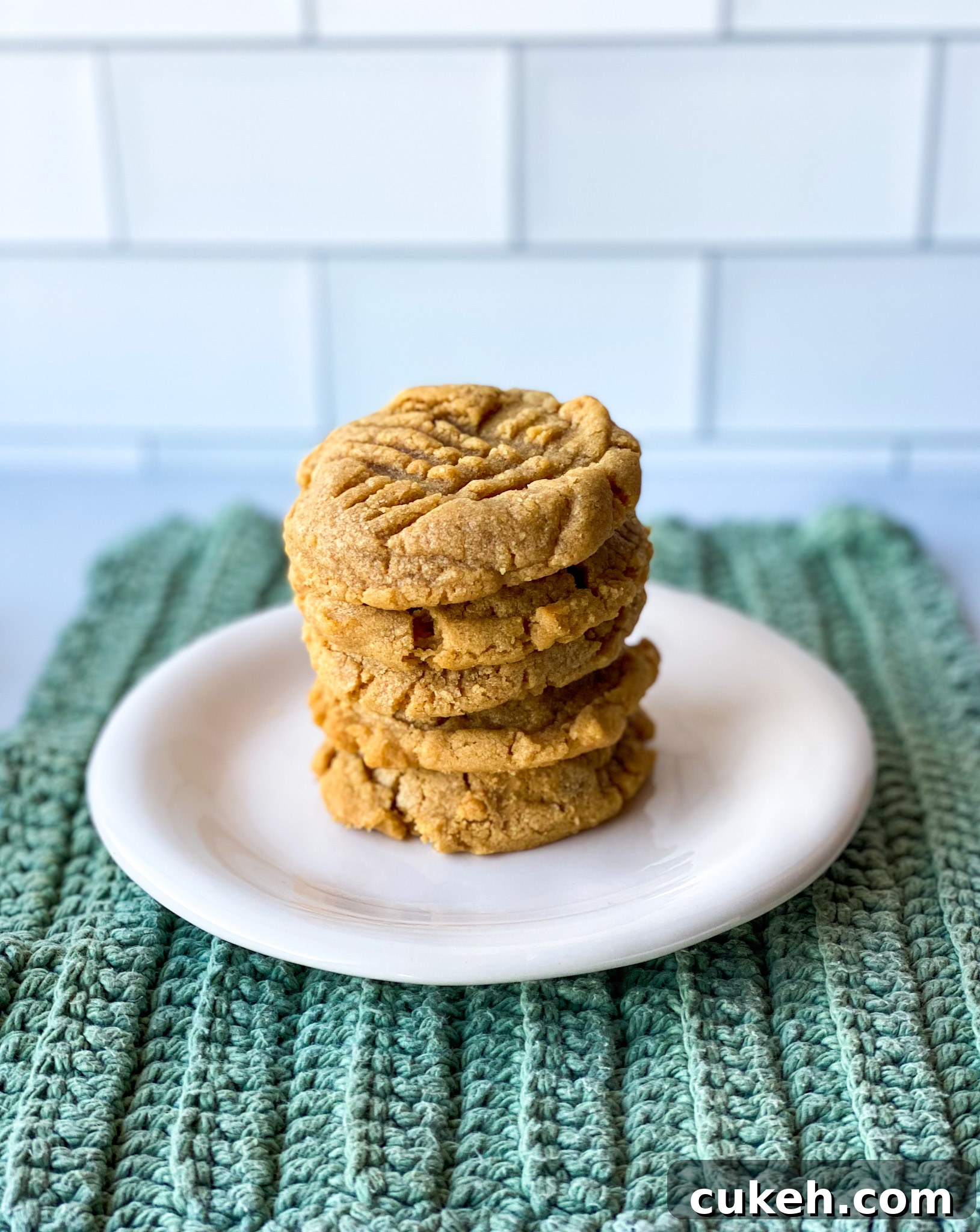 3 Ingredient Peanut Butter Cookies